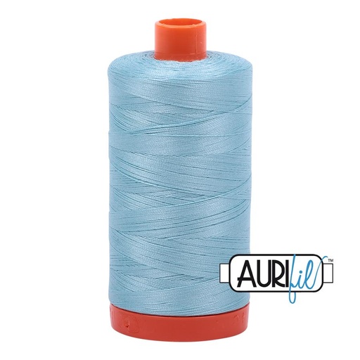 [1050-2805] Aurifil 1422yds Lt Grey Turquo