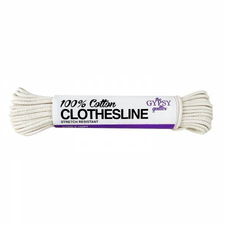 [TGQ136] Clothesline 100% Cotton 100ft