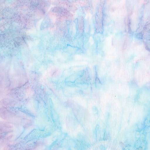 [9186W-56] 108" Aqua/Lilac Multi Puffs Batik