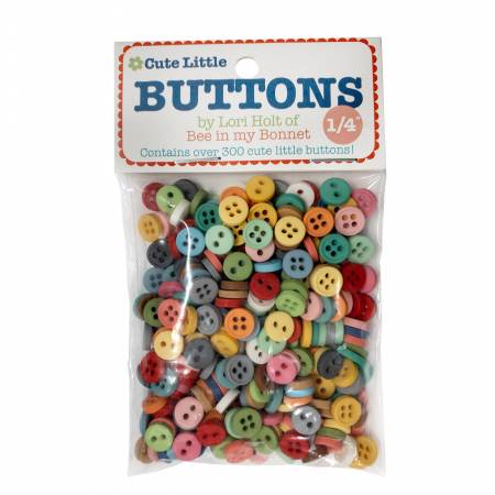 [STB-6023] Lori Holt Cute Little Buttons 1/4in 300ct