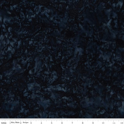 [BTHH183] Expressions Batiks Hand-Dyes Deep Blue